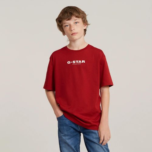 T-Shirt Loose Pour Garçons - Rouge - Garçon