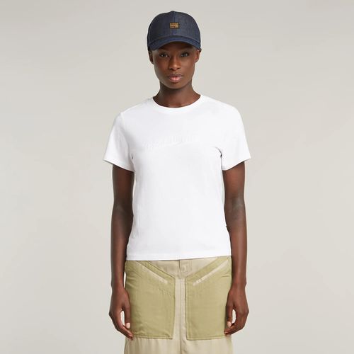 T-Shirt Embro Logo - Blanc - Femmes