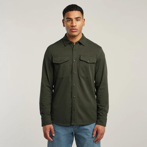 Chemise Jersey Marine Pockets - Gris - Hommes