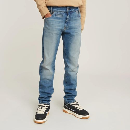 Jeans Slim D-Staq Pour Garçons - Bleu Moyen - Garçon