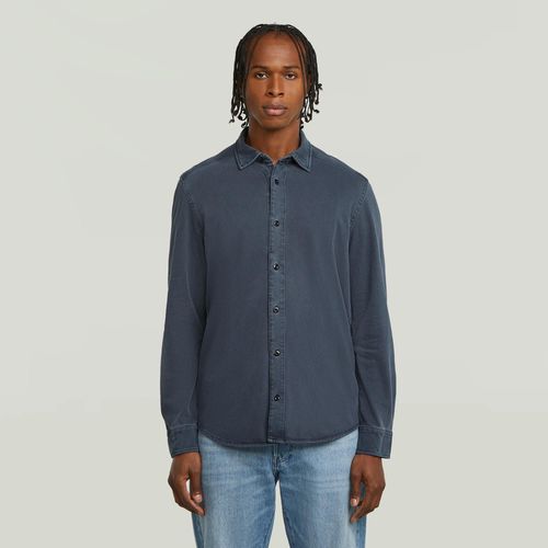 Chemise Jersey - Bleu Moyen - Hommes