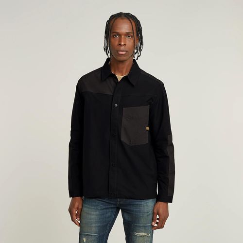 Chemise One Pocket Relaxed Pm - Noir - Hommes