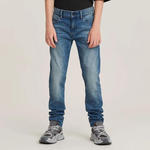 Jeans Slim 3301 Pour Garçons - Bleu Moyen - Garçon