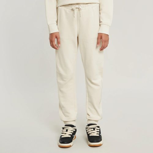 Pantalons De Jogging Tape Pour Filles - Blanc - Fille