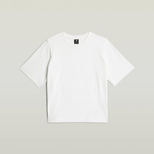 T-Shirt Boxy - Blanc - Femmes