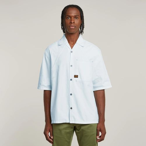 Chemise Track Relaxed - Bleu Clair - Hommes