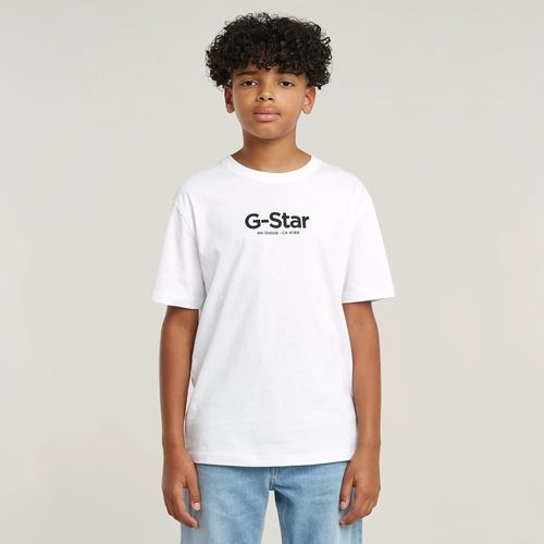 T-Shirt Loose Avec Logo Pour Garçons - Blanc - Garçon