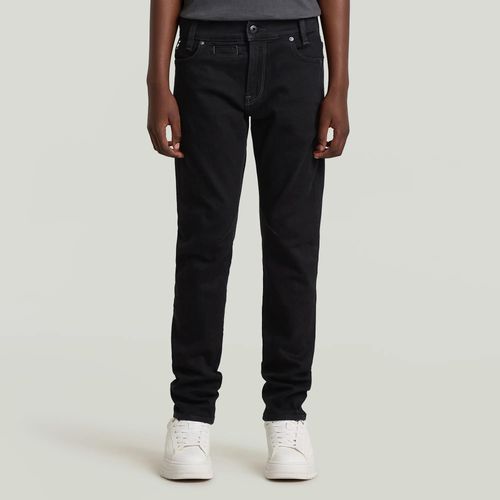 Jean Garçon D-Staq Slim - Noir - Garçon