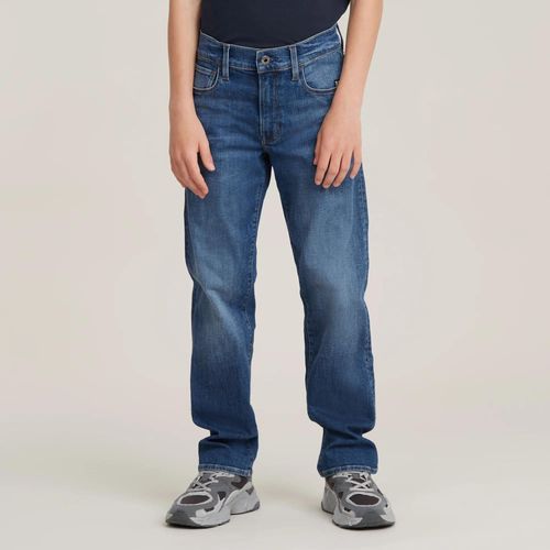Jeans Droits 3301 Pour Garçons - Bleu Moyen - Garçon