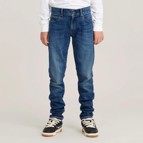 Jeans Slim 3301 Pour Garçons - Bleu Moyen - Garçon