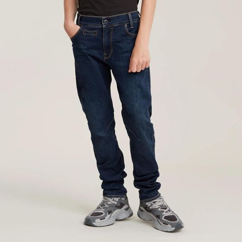 Jeans Slim D-Staq Pour Garçons - Bleu Foncé - Garçon