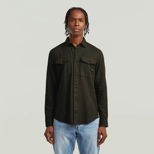 Chemise Marine Slim - Gris - Hommes