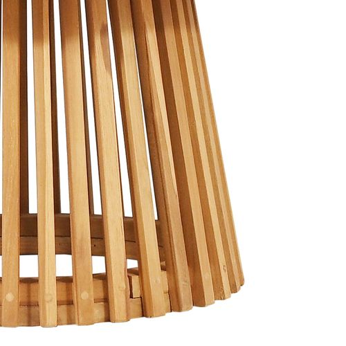 Vidaxl Table De Café De Jardin Ø70x40 Cm En Bois Massif Teck