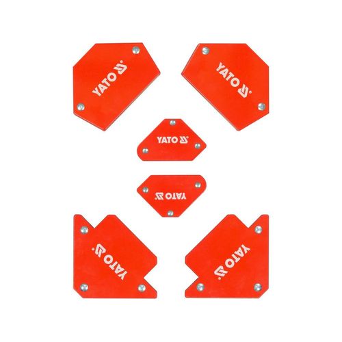 6 EQUERRES MAGNETIQUES POSITIONNEURS MULTI ANGLES DE SOUDEUR