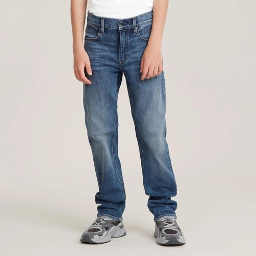 Jeans Droits Mosa Premium Pour Garçons - Bleu Moyen - Garçon
