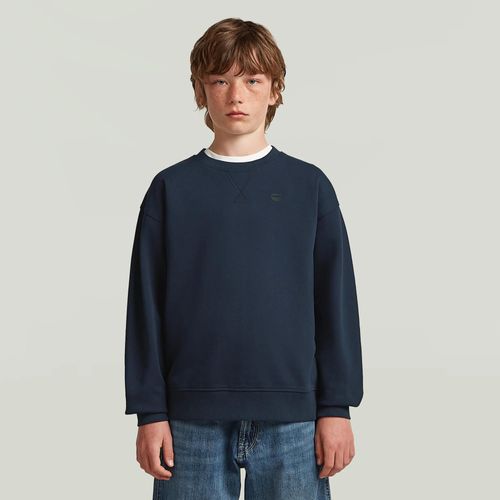 Sweat Garçon Loose - Bleu Foncé - Garçon