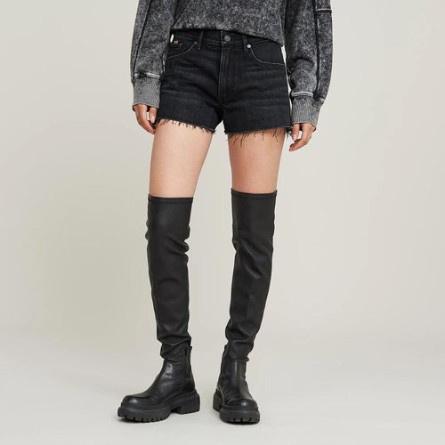 Short True Denim Raw Edge - Gris - Femmes