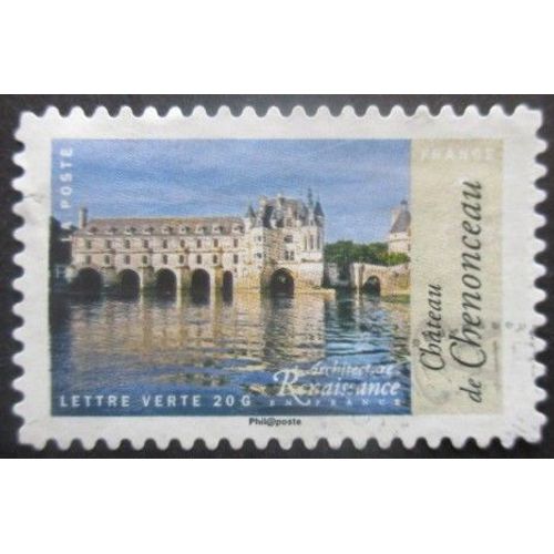 France Autoadhésif N°1117 Chateau De Chenonceau Oblitéré