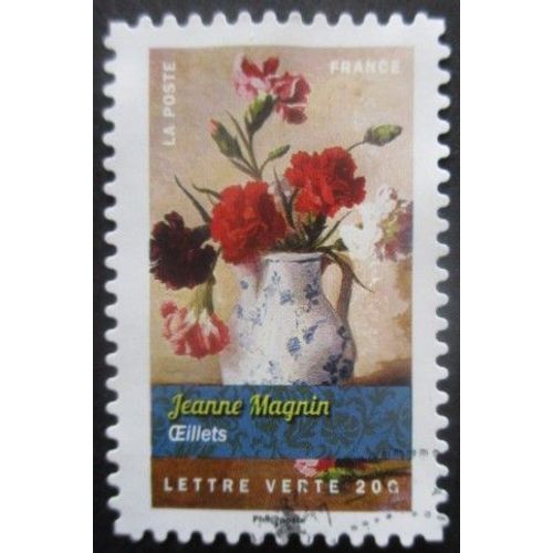 France Autoadhésif N°1122 Fleurs Oblitéré