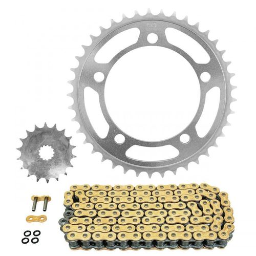 Kit Chaîne Afam Pour Moto Suzuki 1400 Gsx 2001 À 2007 Neuf