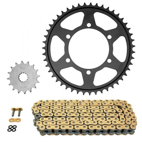 Kit Chaîne Afam Pour Moto Triumph 675 Street Triple 2007 À 2013 Neuf