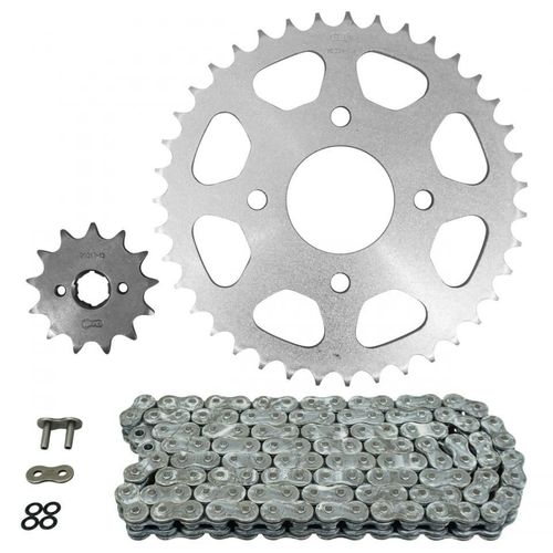 Kit Chaîne Afam Pour Moto Honda 125 Ca Rebel 1995 À 2000 Neuf