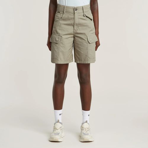 Short Skater Cargo Bermuda - Beige - Femmes