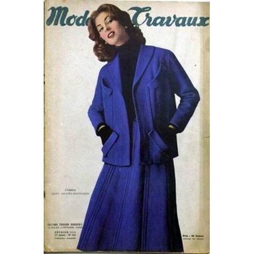 Modes Et Travaux N° 650 Du 01/02/1955