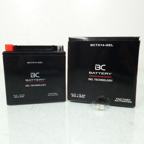 Batterie Sla Bc Battery Pour Moto Ytx14 / 12v 12ah Neuf