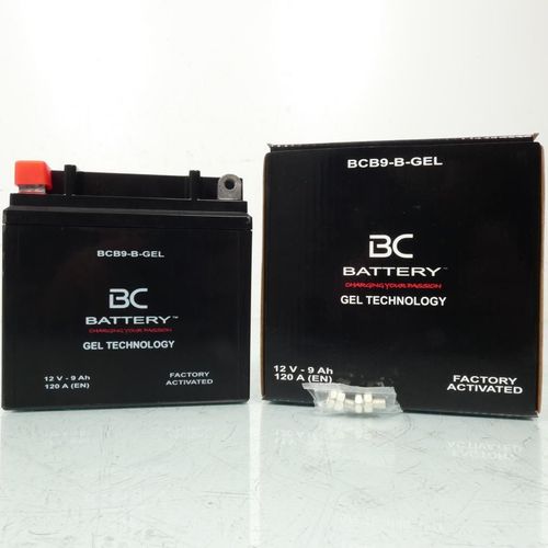 Batterie Sla Bc Battery Pour Moto Yb9-B / 12v 9ah Neuf