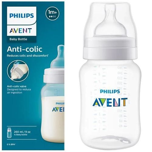 Flacon Philips Avent Scy103/01 Classic 260ml Anti-Colique Tac 1m+