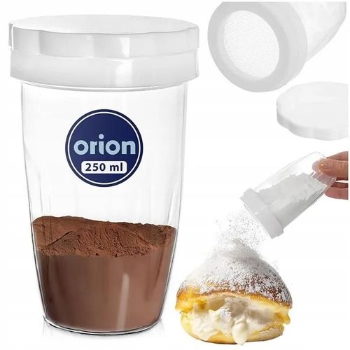 Récipient Avec Passoire Pour Sucre En Poudre Et Cannelle 250ml