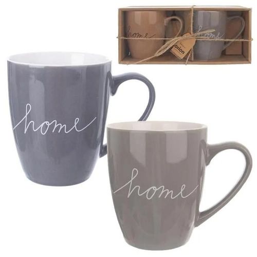 Tasses En Porcelaine Ensemble De Tasses Pour Boire Du Café, Du Thé Et Des Herbes 380ml 2pcs.