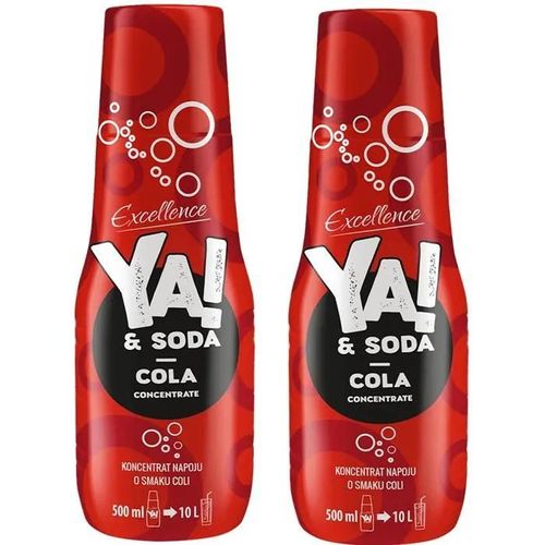 2x Ya!&soda Cola Sirop Concentré Classique Pour Saturateur 500ml