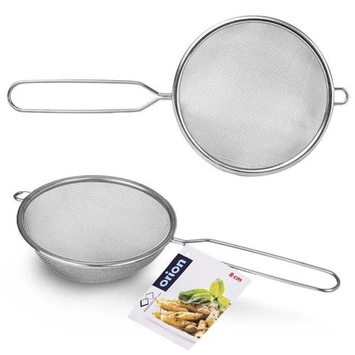 Tamis De Cuisine En Acier Avec Poignée Tamisante Petit 8 Cm