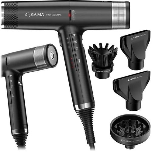 Séchoir - Ga.Ma - Iq3 Perfetto - Noir - Ioniseur D'air - Adulte