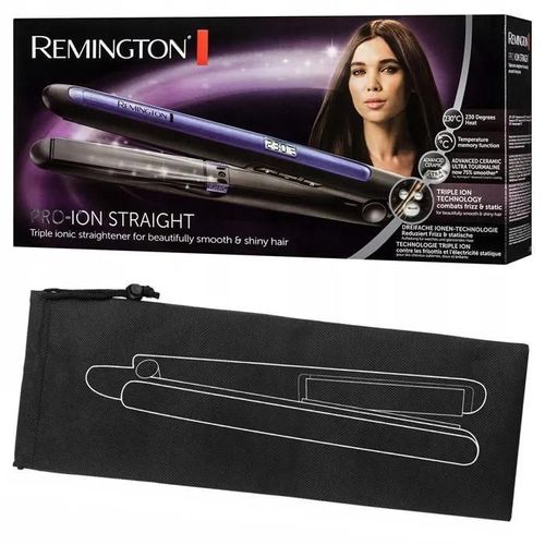 Remington S7710 Pro-Ion Lisseur Cheveux Lisses Et Brillants + Sac