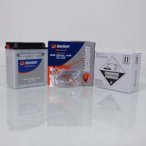 Batterie Tecnium Moto Bmw 650 F Cs 2002-2006 Yb12al-A2 / 12v 12ah Neuf