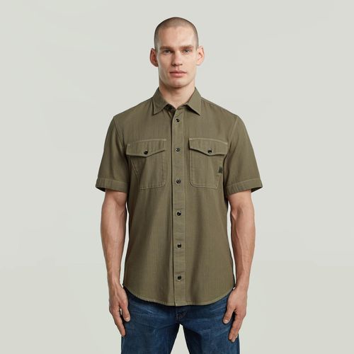 Chemise Marine Slim - Vert - Hommes