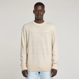Pull En Maille Premium Core - Blanc - Hommes