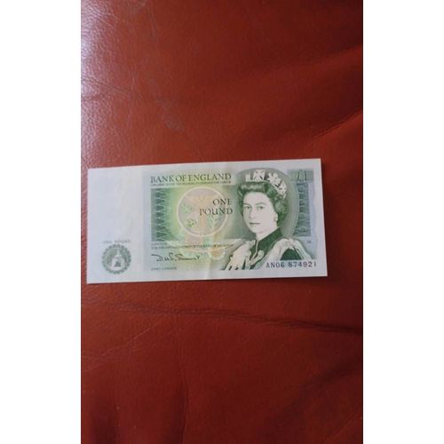 Billet One Pound Bank Of England