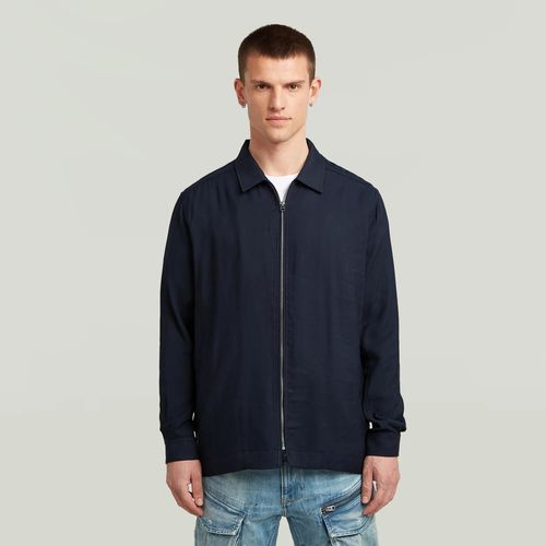 Veste Zip - Bleu Foncé - Hommes