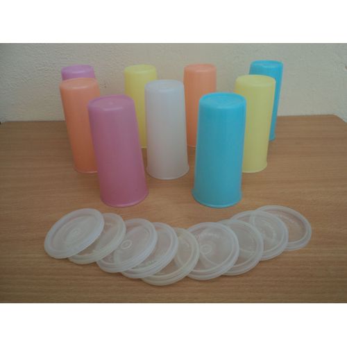 Tupperware Lot De 9 Gobelets Pour Yaourtière Avec Couvercles Hermétiques 12,00 Eur