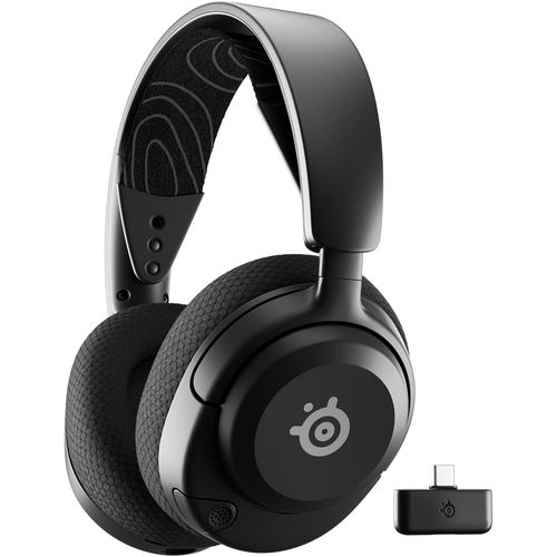 MONDODIGITALE-Arctis Nova 5 Casque Gaming Sans Fil Multi-Système-Haut-Parleurs Magnétiques Néodyme-100+ Profils Audio-Batterie 60H-2,4Ghz/Bt-Micro Clearcast Gen 2.X-Ps4/5, Pc, Switch, Mobile