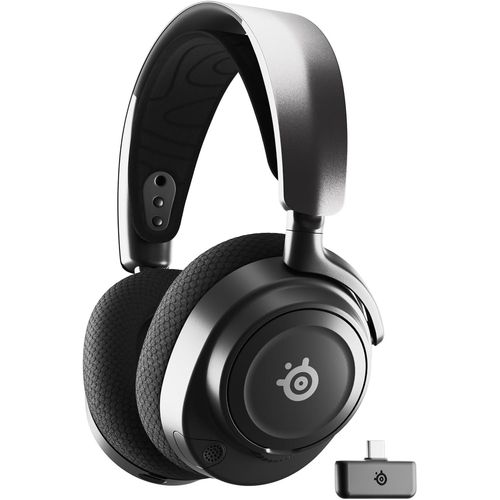 MONDODIGITALE-Arctis Nova 7Casque Gaming Sans Fil MultiplateformeHaut-Parleurs Magnétiques En NéodymeBluetooth Et 2.4Ghz SimultanésAutonomie 38HMicro Clearcast Gen2 IaPc,Ps5,Switch,Vr,Mobile
