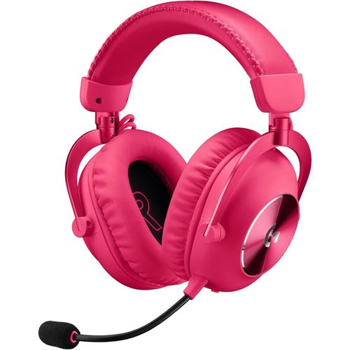 MONDODIGITALE-Pro X 2 Lightspeed Casque Audio Bluetooth, Micro-Casque Détachable, Enceinte Graphène 50 Mm, Dts:X Casque 2.0¿7.1 Surround, Bluetooth/Usb/3,5 Mm Aux, Pc, Ps5, Ps4, Nintendo Switch-Rose