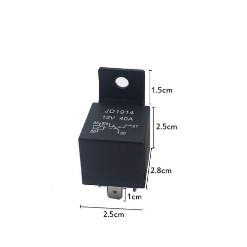 12v 40a Amp 5 Spdt Voiture Camion Auto Automobile Relais Avec Prise 5 Broches 5 Fils Pour Gps Lampe Ventilateur Climatisation