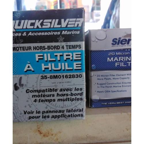 Filtre Quicksilver 4 Temps Hors Bords 35-8m0162830
