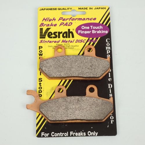 Plaquette De Frein Vesrah Pour Moto Yamaha 50 Tzr 1993 Ar Vd252jl Neuf