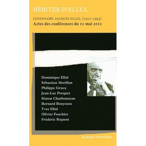 Hériter D'ellul